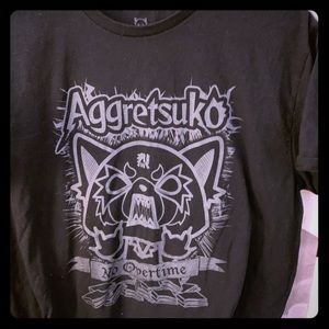 Brand new LOOT exclusive Aggretsuko anime T-shirt